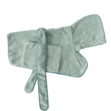 Clouffy Dog Bathrobe Sage Green