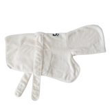 Clouffy Dog Bathrobe White