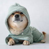 Clouffy Dog Bathrobe
