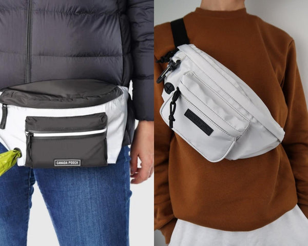 Canada Pooch Fanny Pack vs Gentle Paw Fanny Pack for Dog Walking